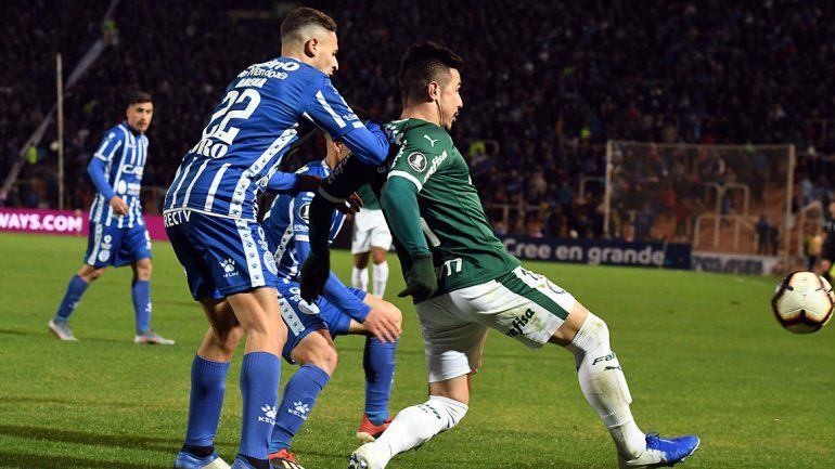 Godoy Cruz jugó bien, pero no le alcanzó contra el poderoso Palmeiras