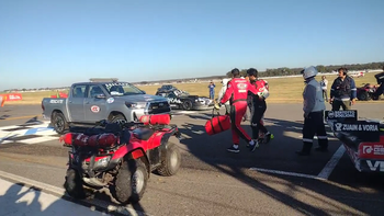 asi se bajo del auto manu urcera, tras el accidente: mira como quedo el torino asi se bajo del auto manu urcera, tras el accidente: mira como quedo el torino