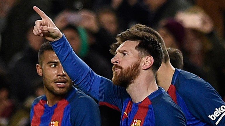 La Pulga fue la figura excluyente de la tarde en el Camp Nou.