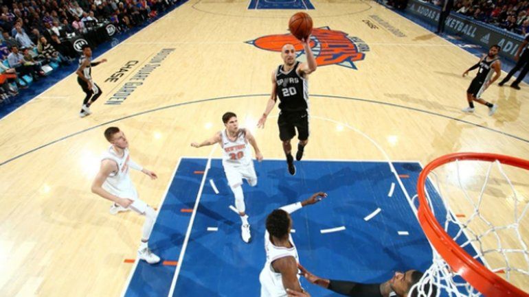 ¿Qué quiso hacer? El insólito triple de Manu Ginóbili