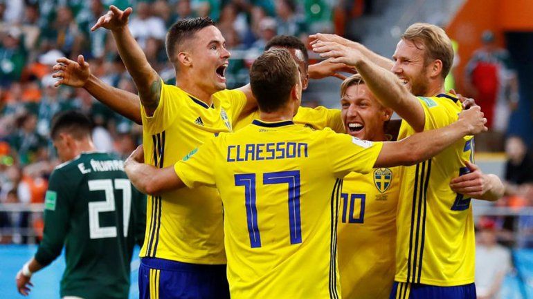 Suecia llega tras una goleada sorpresiva por 3-0 frente México.&nbsp; 