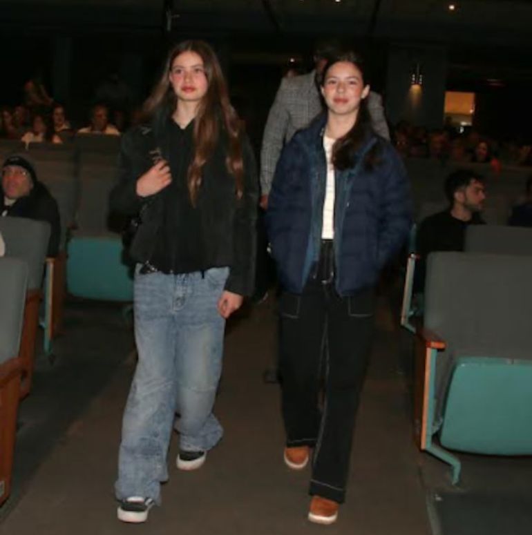 Las hijas de Luciano Castro y Griselda Siciliani Las hijas de Luciano Castro y Griselda Siciliani