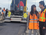 La diputada nacional Lorena Villaverde recorrió obras sobre la ruta 22 en General Roca junto al titular de Vialidad Nacional en Río Negro.