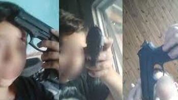 video: nene de 11 anos amenazo con un arma a su maestra y le pego un culatazo video: nene de 11 anos amenazo con un arma a su maestra y le pego un culatazo