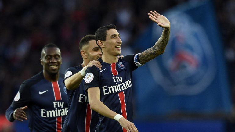 Di María abrió el marcador a los 6 minutos del primer tiempo.