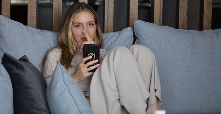 Yulia durante una estadía en Moscú. Yulia durante una estadía en Moscú.