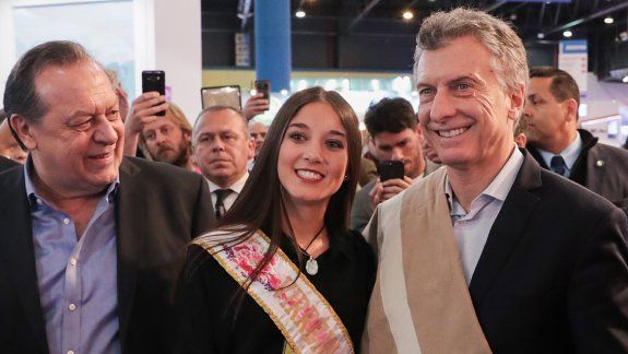 El Presidente dijo que genera cada vez más empleo y más desarrollo.