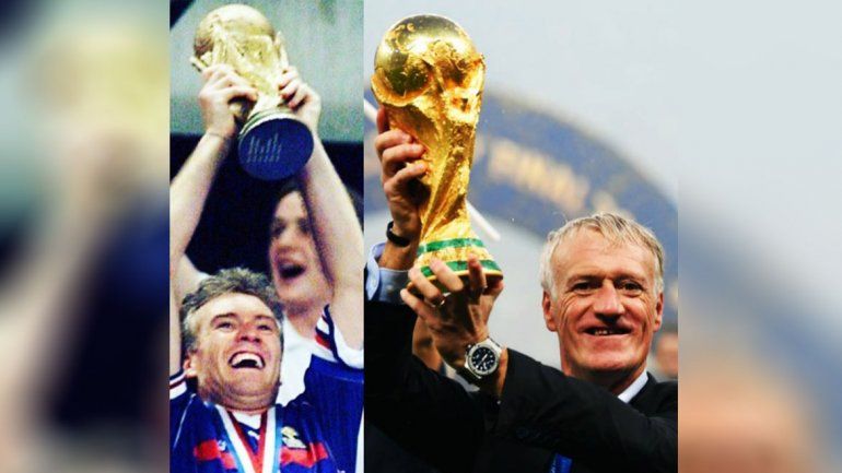 Deschamps igualó  el récord de Zagallo y Beckenbauer