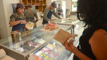 La inflación no congela la venta de helados en Neuquén