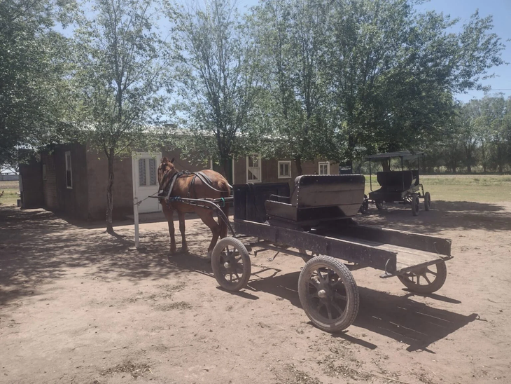 La falta de infraestructura parece no ser un escollo para la comunidad de Guatraché. La falta de infraestructura parece no ser un escollo para la comunidad de Guatraché.