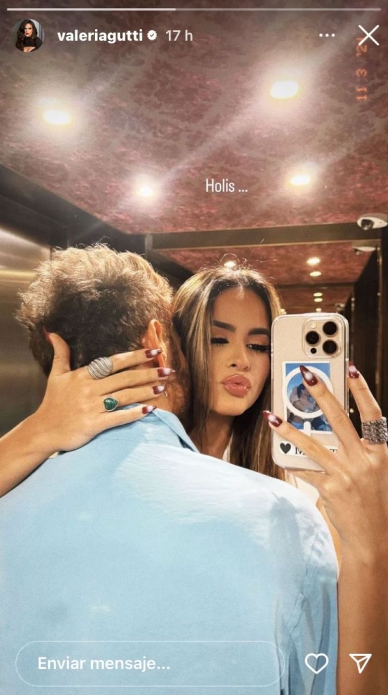 Axel y Valeria Gutiérrez Pinto confirmaron su relación Axel y Valeria Gutiérrez Pinto confirmaron su relación