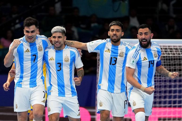 Otra vez: Argentina le ganó a Francia y jugará la final del Mundial de futsal