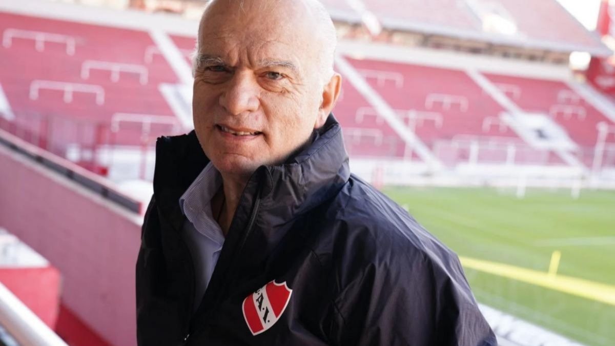Néstor Grindetti, presidente de Independiente