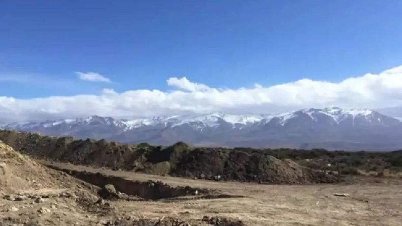 El basural a cielo abierto de Las Lajas. | LM Neuquen El basural a cielo abierto de Las Lajas.