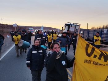 Caos en la ruta a Vaca Muerta por una protesta: cuál es el reclamo Caos en la ruta a Vaca Muerta por una protesta: cuál es el reclamo