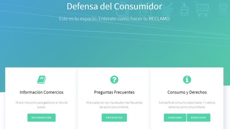 Defensa al Consumidor ya cuenta con su propia página web