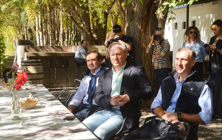 Marcelo Loyarte, Germán Barzi y Jorge Cervi. Foto: Antonio Spagnuolo. Marcelo Loyarte, Germán Barzi y Jorge Cervi. Foto: Antonio Spagnuolo.