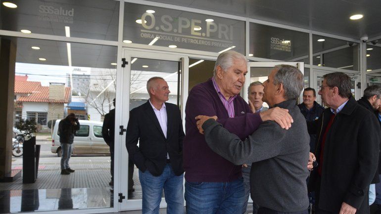 Quiroga prometió a Pereyra eximir de tasas la construcción de una megaclínica