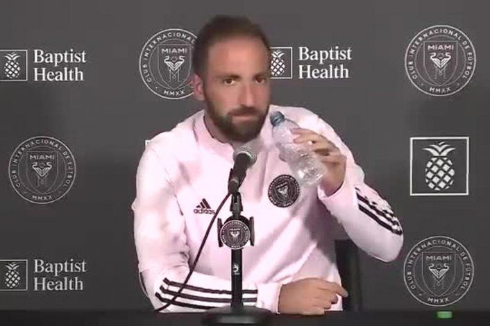 Gonzalo Higuaín se sacó ante la pregunta de la selección.