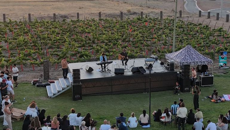 Vendimia neuquina: la bodega de Cutral Co celebra la cosecha con vino, música y gastronomía