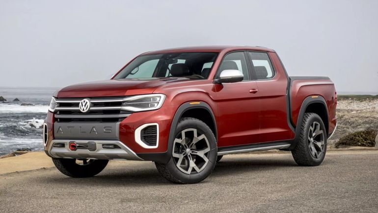 Volkswagen Atlas Tanoak Concept. Volkswagen Atlas Tanoak Concept.