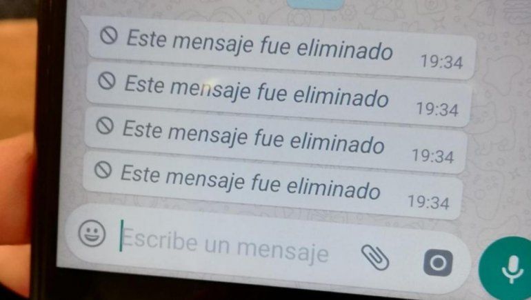 Con este truco podés ver los mensajes eliminados de WhatsApp.