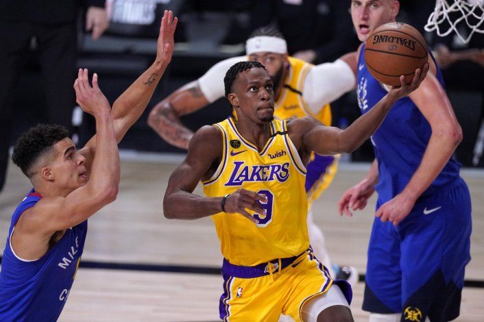 Rondo se lució en los Lakers.