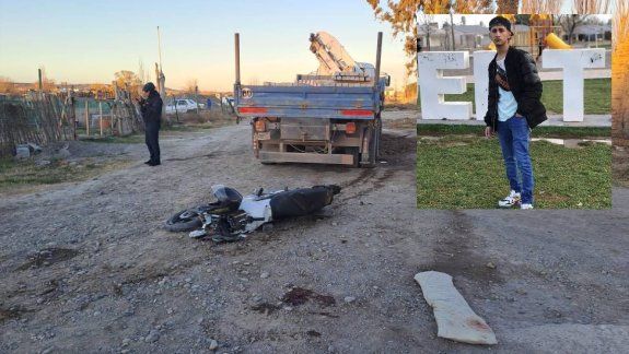 El joven motociclista accidentado es oriundo del barrio Almafuerte II. Tiene 21 años / Foto Gentileza