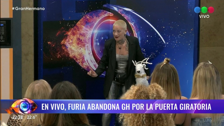 Furia decidió abandonar la casa de Gran Hermano: “No están a mi nivel”