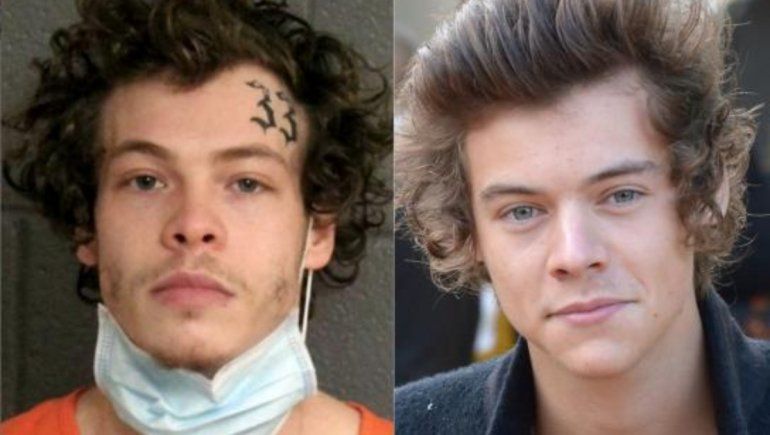 Un ladrón se hace viral por su gran parecido con Harry Styles