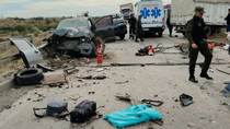 una pareja de neuquen murio en un choque multiple en cordoba: quienes eran