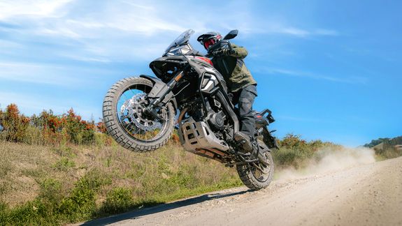 Uno de los nuevos modelos de motos que presentó Morbidelli : la T1002VX.