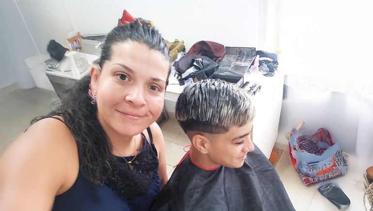 Rocío Gamarra, sobreviviente de violencia de género. Rocío Gamarra, sobreviviente de violencia de género.