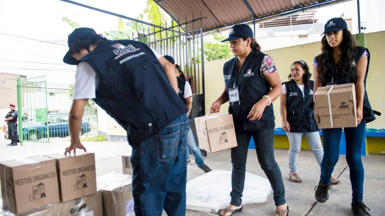 El comando electoral