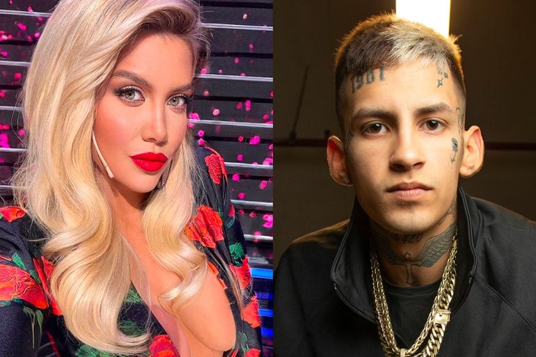 Sorpresa para Laurita Fernández por los dobles de Wanda y L-Gante