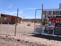 El loteo Las Bardas en Bajada de Maida. El loteo Las Bardas en Bajada de Maida.