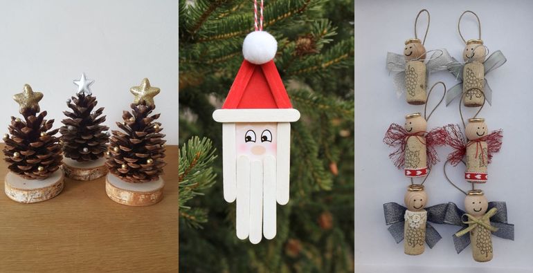 Los adornos minimalistas o con materiales reciclados, una nueva tendencia para esta Navidad. Los adornos minimalistas o con materiales reciclados, una nueva tendencia para esta Navidad.