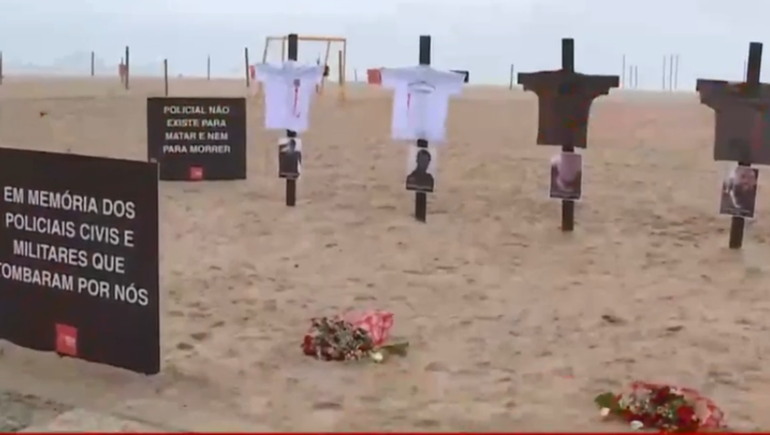 Las imágenes recorrieron los medios y las redes sociales