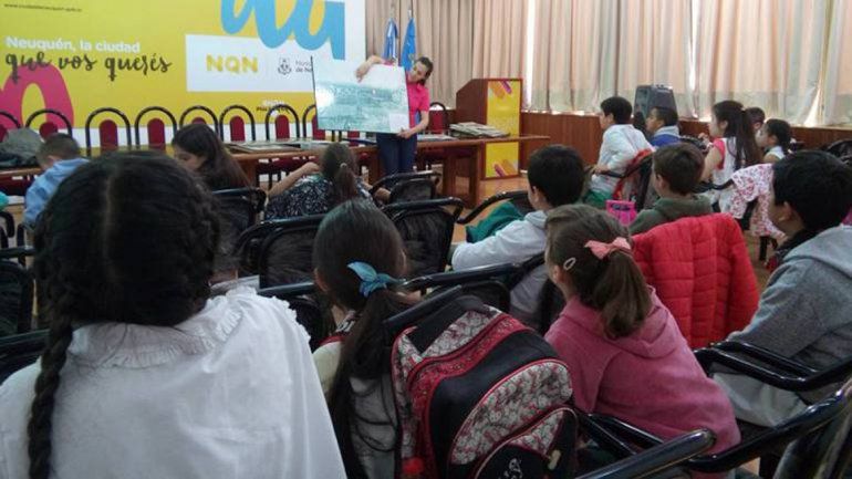 El Municipio realizó una visita guiada para escuelas de la región.