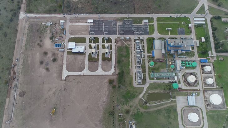 La obra forma parte de un plan de inversiones por US$ 600 millones de Albanesi. La obra forma parte de un plan de inversiones por US$ 600 millones de Albanesi.