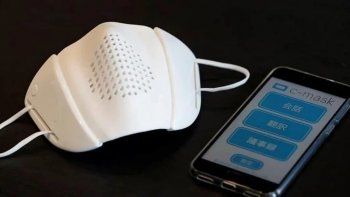 En Japón desarrollan un tapabocas con conexión BluetooTh En Japón desarrollan un tapabocas con conexión BluetooTh