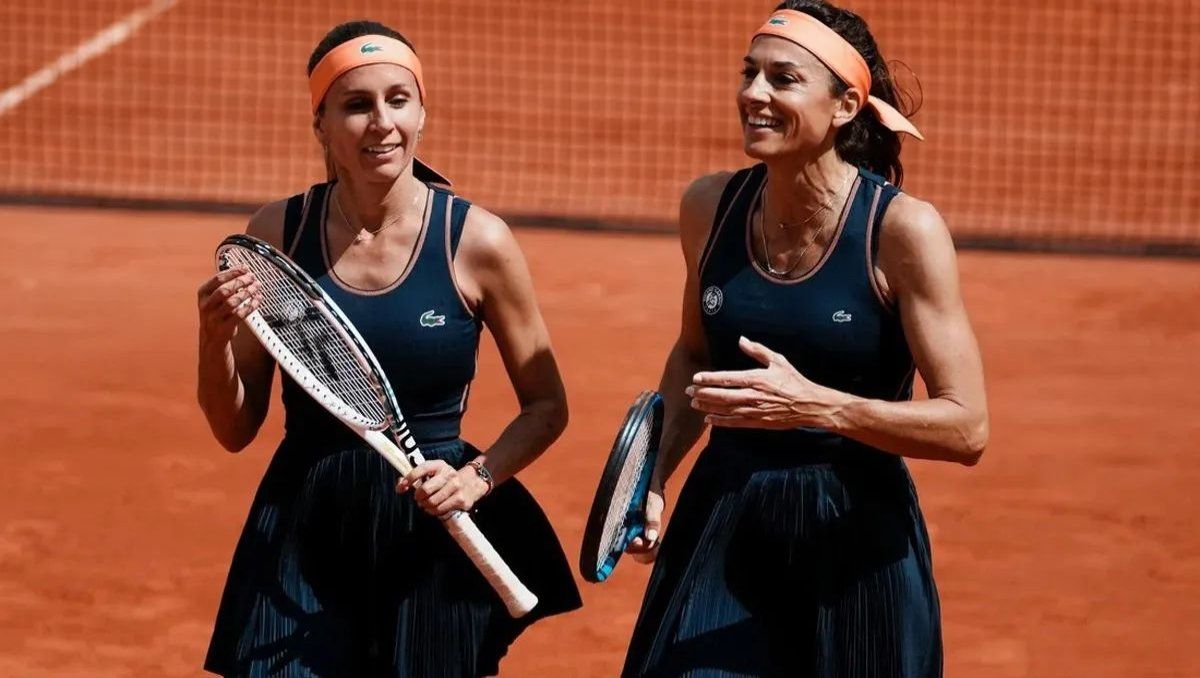 Intacta: Gabriela Sabatini debutó con un triunfo en Roland Garros
