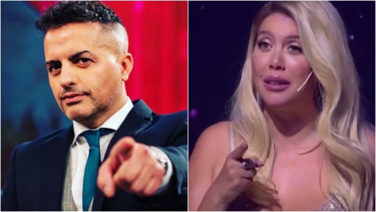 El tremendo ida y vuelta de Ángel de Brito y Wanda Nara: Zorra