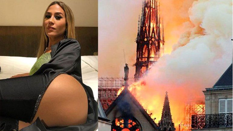 Jime Barón criticó las donaciones para Notre Dame y la destrozaron en las redes