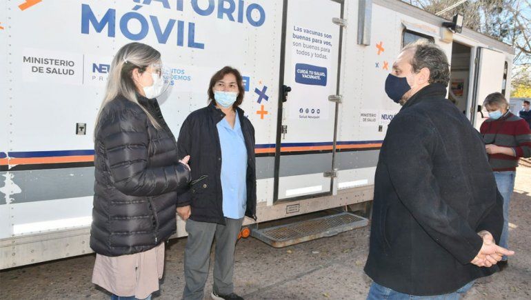 El hospital de Rincón sumó profesionales y un tráiler para atender pacientes