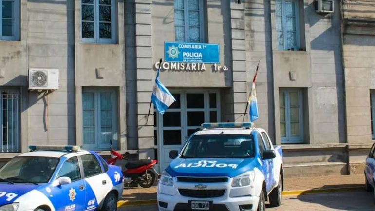 La comisaría de Santa Fe donde ocurrió el escandaloso episodio  /Foto Gentileza