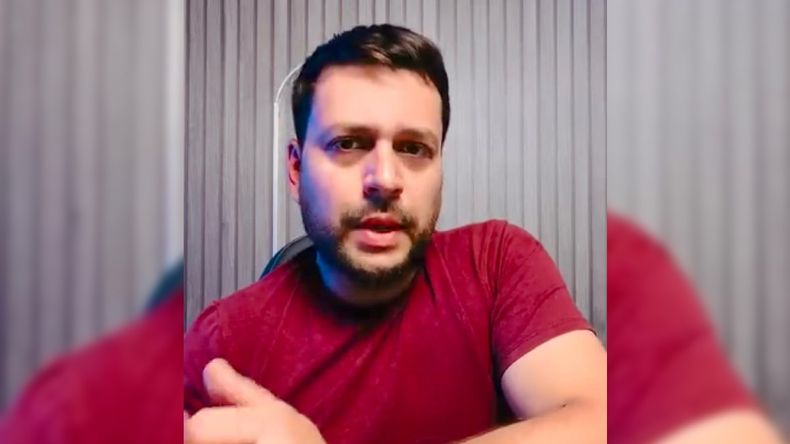 El concejal de Centrenario por Comunidad. | LM Neuquen El concejal de Centrenario por Comunidad.