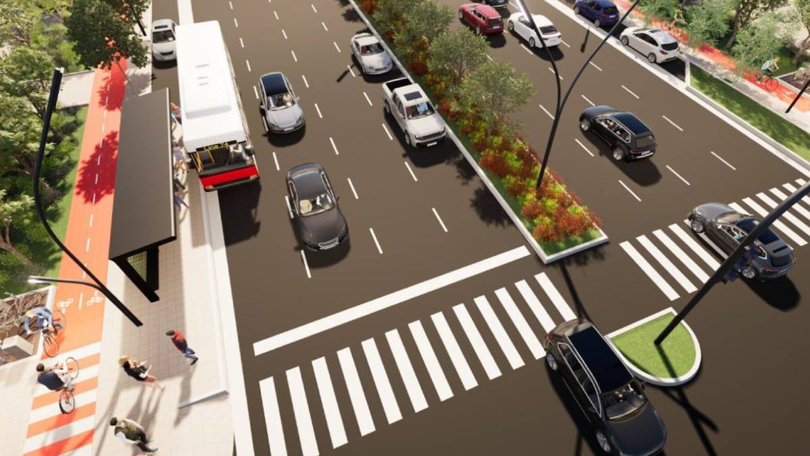 Avenida Mosconi: un proyecto en etapas para no cortar la circulación del tránsito | LM Neuquen Avenida Mosconi: un proyecto en etapas para no cortar la circulación del tránsito