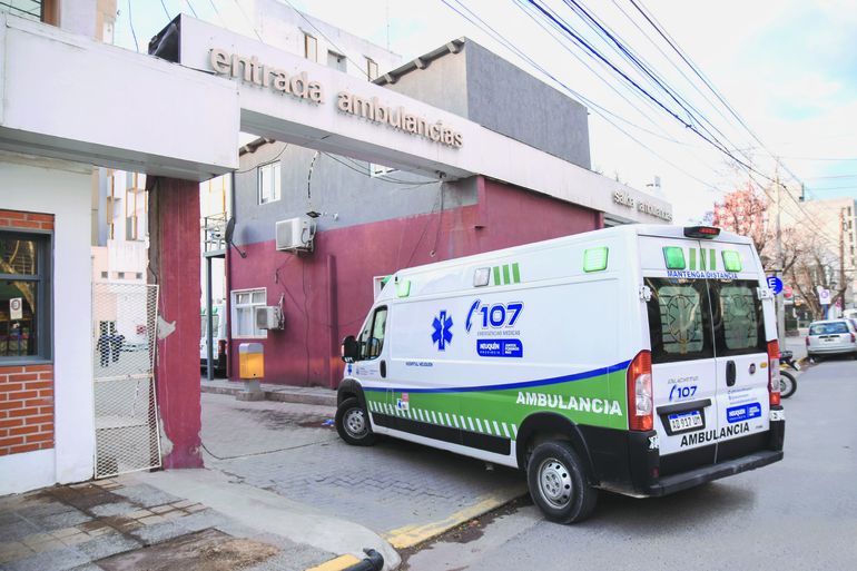 La guardia del hospital público de Neuquén se había preparado para recibir estos casos. La guardia del hospital público de Neuquén se había preparado para recibir estos casos.