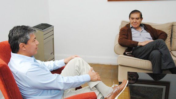 Pereyra y Figueroa se reunieron y calmaron las aguas